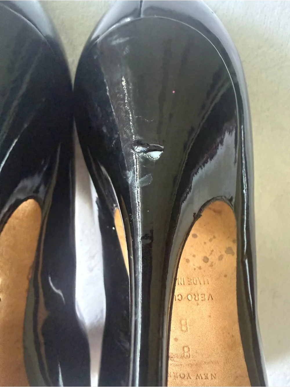 kate spade Black Patent Pointed-Toe Pumps